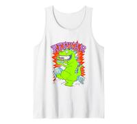 Rugrats Reptar Chaos Monster Destroys Cereal Tank Top