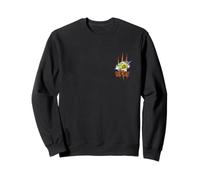 Rugrats Reptar Eye Scratch Mark Monster Reveal Left Chest Sweatshirt