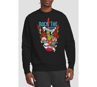 Rugrats Rock The Playpen Music Festival Crew Sweatshirt, Black | Size: 2XL Rugrats Black 2XL
