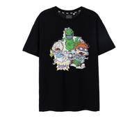 Rugrats Short Sleeved T-Shirt | Unisex Black | Official Merch | Size: Medium Rugrats Black M