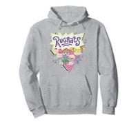 Rugrats Vintage Style Character Group Shot Pullover Hoodie