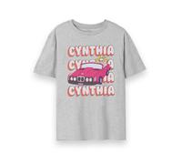 Rugrats Womens Grey Cynthia Car Short Sleeved T-Shirt - X-Large
