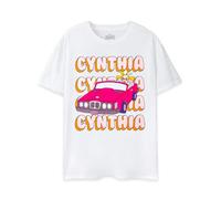 Rugrats Womens White Cynthia Car Short Sleeved T-Shirt - Medium