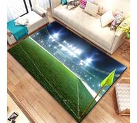 Rugs 3D Girls Living Room Rug Non Slip Football, Soccer Field Bedroom Rug Foldable Soft Floor Carpet For Teen Girls Bedroom Playroom Nursery Room 80 X 160 Cm -519812414835