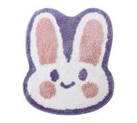 Rugs Cartoon Cute Rabbit Carpet Irregular Shaped Non Slip Bedroom Room Decor