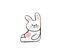 Rugs Cute Cartoon Rabbit Carpet Irregular Shaped Non Slip Bedroom Room Decor