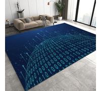Rugs For Boys Teens Kids Carpets Abstract Digital Globe For Kids Living Room Rug Home Decor Non-Slip Crystal Floor Polyester Decor Door Mats 100 X 150 Cm -107079363379