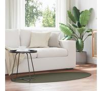 Rugs Forest Green Polyester 80 x 150 cm Non-Slip Area Rug Berkfield Home Multi Medium