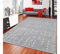 Rugs Inn Aesthetic Modern Design Rug - Soft Pile Thick Distressed Flat Woven Washable Large Carpet for Living Room Bedroom Dining Room TV Lounge Indoor Area Rugs (Contemporary Des1-160 x 230 cm)