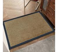 Rugs Inn Twist Rubber Doormat- Outdoor & Indoor Heavy Duty Non-Slip Door Mat for Kitchen Garden, Inside & Outside Floor Mats, Waterproof and Dirt Trapper Entrance Mats (Beige, 60x90 cm)