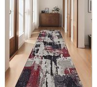 Rugs Modern Abstract Hall Rug for Living Room Bedroom Bedside Kitchen Home Entrance Hallways Multi Coloured 1m 150cm 2m 250cm 300cm 350cm 4m 450cm 5m 550cm 6m Long Hall Runner Rug(80×400cm/2.6ft×13.1f