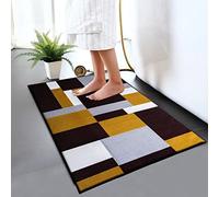 Rugs Shop Door Matt Indoor Washable Heavy Duty Low Pile Entrance Rug For Front Door Mats Inside Large Barrier Mats Entryway Patio Door Matt Kilas Brown Beige| 60 Cm X 110 Cm