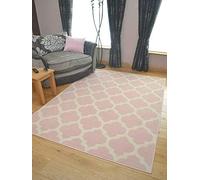 Rugs Supermarket Modern Trend Pink Trellis Rug
