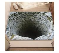 Rugs That Look Like a Hole | Dog Gets Scared of 3D Hole Carpet | 3D Carpet Bottomless Hole Optical Illusion Area Mat | Test & Play with Your Dog or Cat
