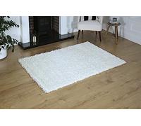 Rugs4Sale Vista 3cm Thick Pile Modern Luxurious Non-Shedding Traditional Shaggy rugs Ideal For Bedroom, Hall, Kids Baby Room, Indoor/Outdoor Rugs Runners Carpet mat(160x230cm)