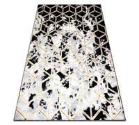 RugsX Allure Rug in Black | Size: 120 cm x 170 cm RUGSX Black 120 cm x 170 cm
