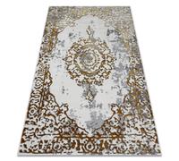 RugsX Allure Rug in Gold | Size: 140 cm x 190 cm RUGSX Gold 140 cm x 190 cm