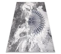 RugsX Allure Rug in Grey | Size: 120 cm x 170 cm RUGSX Grey 120 cm x 170 cm