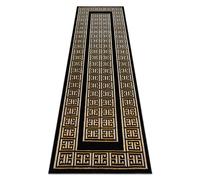 RugsX Allure Runner in Black | Size: 60 cm x 250 cm RUGSX Black 60 cm x 250 cm