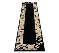 RugsX Allure Runner in Black | Size: 60 cm x 300 cm RUGSX Black 60 cm x 300 cm