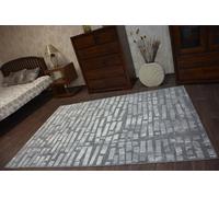 RugsX Andere Rectangular Rug - Light Grey Distressed Stone - 80cm x 150cm