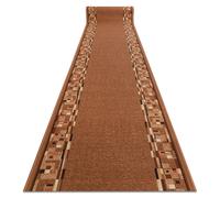 RugsX Anti-Slip Bombay Runner in Beige | Size: 67 cm x 400 cm RUGSX Beige 67 cm x 400 cm