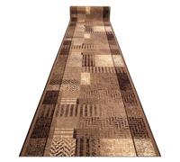 RugsX Anti-Slip Essenza Runner in Beige | Size: 100 cm x 400 cm RUGSX Beige 100 cm x 400 cm