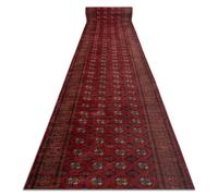 RugsX Anti-Slip Lotus Runner in Red | Size: 80 cm x 180 cm RUGSX Red 80 cm x 180 cm