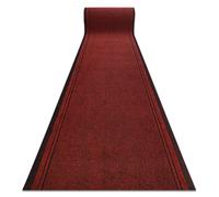 RugsX Anti-Slip Malaga Runner in Red | Size: 100 cm x 100 cm RUGSX Red 100 cm x 100 cm