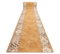 RugsX Anti-Slip Murcia Runner in Brown | Size: 80 cm x 440 cm RUGSX Brown 80 cm x 440 cm