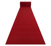RugsX Anti-Slip Rumba Runner in Red | Size: 70 cm x 280 cm RUGSX Red 70 cm x 280 cm