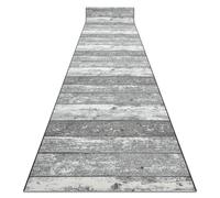 RugsX Anti-Slip Runner in Grey | Size: 120 cm x 300 cm RUGSX Grey 120 cm x 300 cm