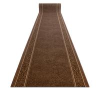 RugsX Anti-Slip Sttropez Runner in Brown | Size: 100 cm x 440 cm RUGSX Brown 100 cm x 440 cm