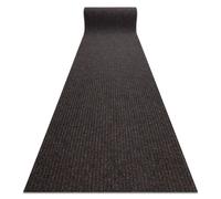 RugsX Antislip Runner in Brown | Size: 80 cm x 440 cm RUGSX Brown 80 cm x 440 cm