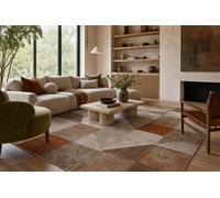 RugsX Arcana 0822 Carpet Beige Orange, Geometric, Modern 240X330 Cm