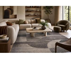 RugsX Arcana 3893 Carpet Brown Orange, Geometric, Modern 240X330 Cm