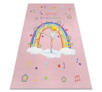 RugsX Bambino Rug in Pink | Size: 120 cm x 170 cm RUGSX Pink 120 cm x 170 cm