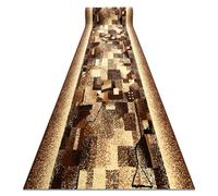 RugsX Bcf Impresja Runner in Beige | Size: 90 cm x 400 cm RUGSX Beige 90 cm x 400 cm