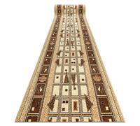 RugsX Bcf Jetta Runner in Beige | Size: 180 cm x 110 cm RUGSX Beige 180 cm x 110 cm