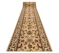 RugsX Bcf Morad Runner in Beige | Size: 120 cm x 400 cm RUGSX Beige 120 cm x 400 cm
