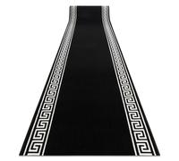 RugsX Bcf Morad Runner in Black | Size: 60 cm x 110 cm RUGSX Black 60 cm x 110 cm