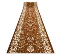 RugsX Bcf Morad Runner in Brown | Size: 150 cm x 400 cm RUGSX Brown 150 cm x 400 cm