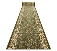 RugsX Bcf Morad Runner in Green | Size: 150 cm x 300 cm RUGSX Green 150 cm x 300 cm