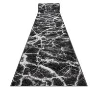 RugsX Bcf Morad Runner in Grey | Size: 100 cm x 120 cm RUGSX Grey 100 cm x 120 cm