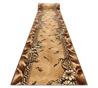 RugsX Bcf Trio Runner in Gold | Size: 80 cm x 180 cm RUGSX Gold 80 cm x 180 cm