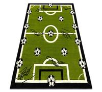 RugsX Boisko Rug in Green | Size: 160 cm x 220 cm RUGSX Green 160 cm x 220 cm
