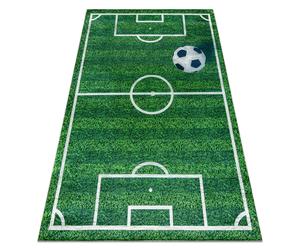 RugsX Boisko Rug in Green | Size: 140 cm x 200 cm RUGSX Green 140 cm x 200 cm