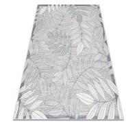 RugsX Botanic Rug in Grey | Size: 117 cm x 170 cm RUGSX Grey 117 cm x 170 cm