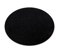 RugsX Buenos Rug in Black | Size: 150 cm diameter RUGSX Black 150 cm diameter
