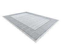RugsX Carpet Allure 8783 Greek Key, Frame - Structural, Stylish, Glamour Light Grey 180X270 Cm